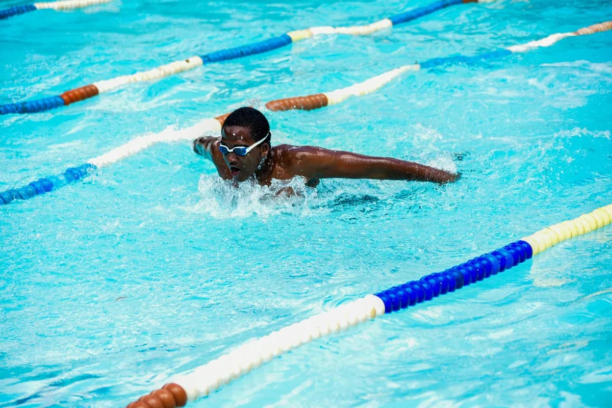 Swimming facilities at Pioneer