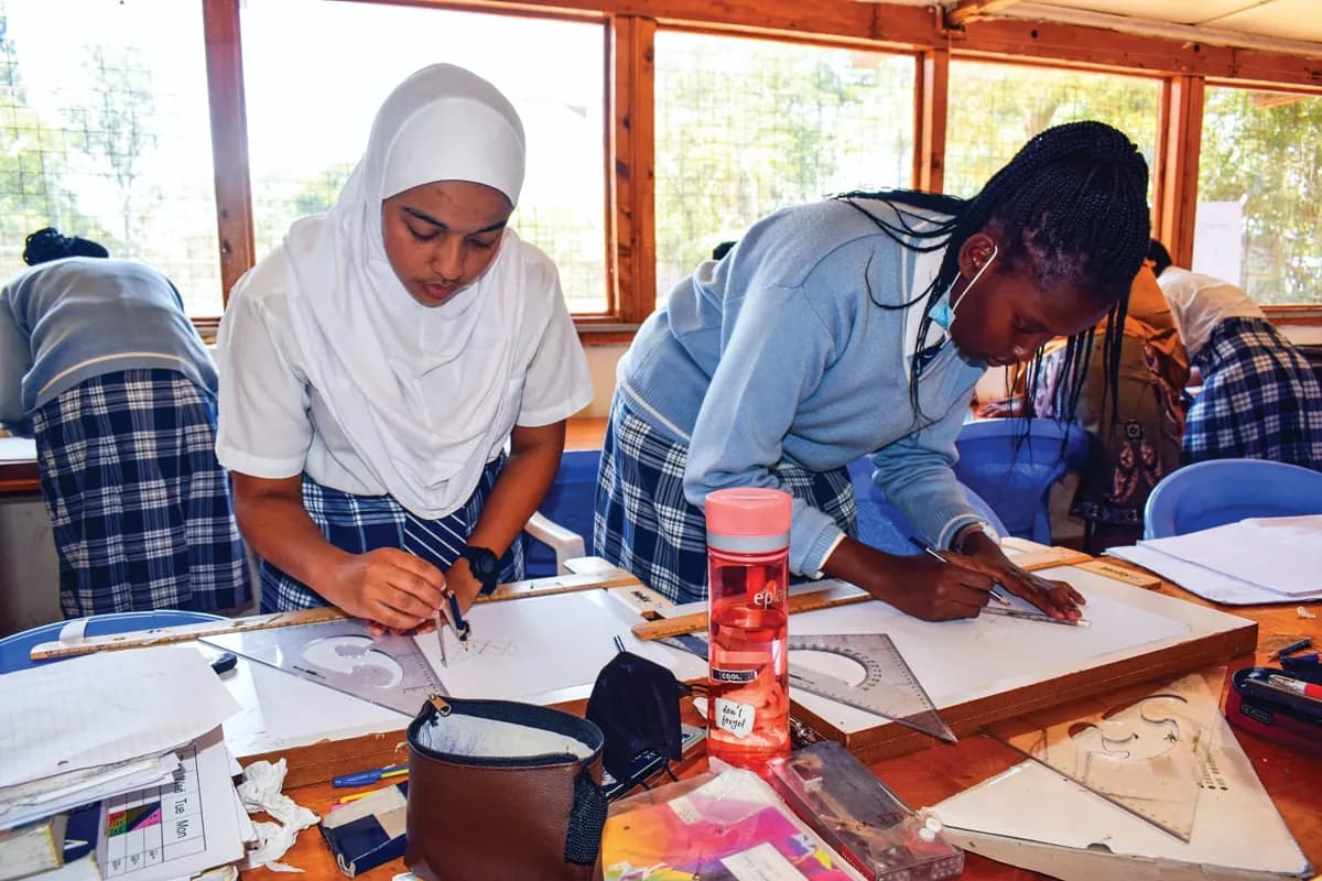 Creative work by Pioneer learners