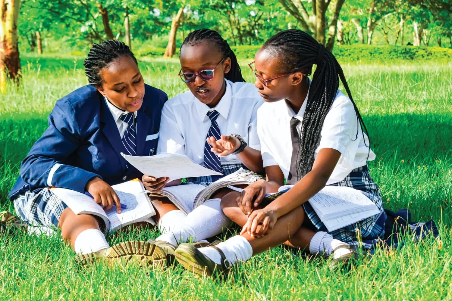 Pioneer learners taking part in practical learning